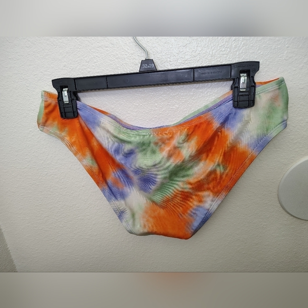Lucky Brand Blue/Green /Orange Bikini Set Sz L NWOT - Picture 9 of 14